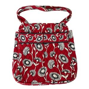 Vera Bradley Retired Deco Daisy Tote Bag Red/Black